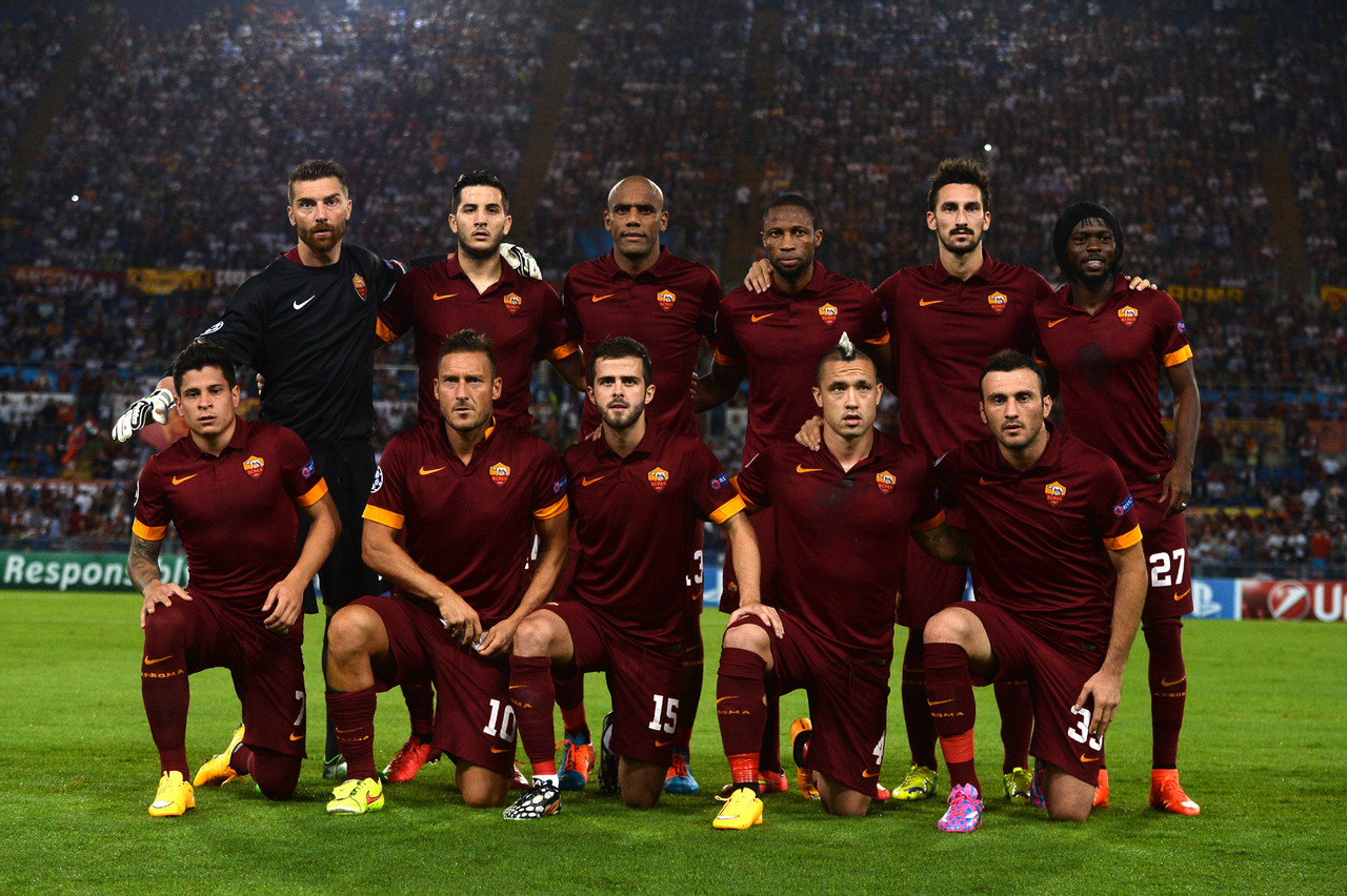 Roma club. As ROMA команда.